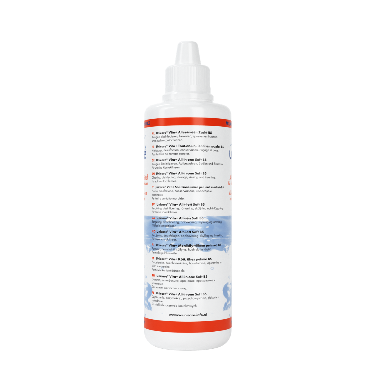 Unicare Vita+ All in One Lens Solution - 240 ml - incl. lens case