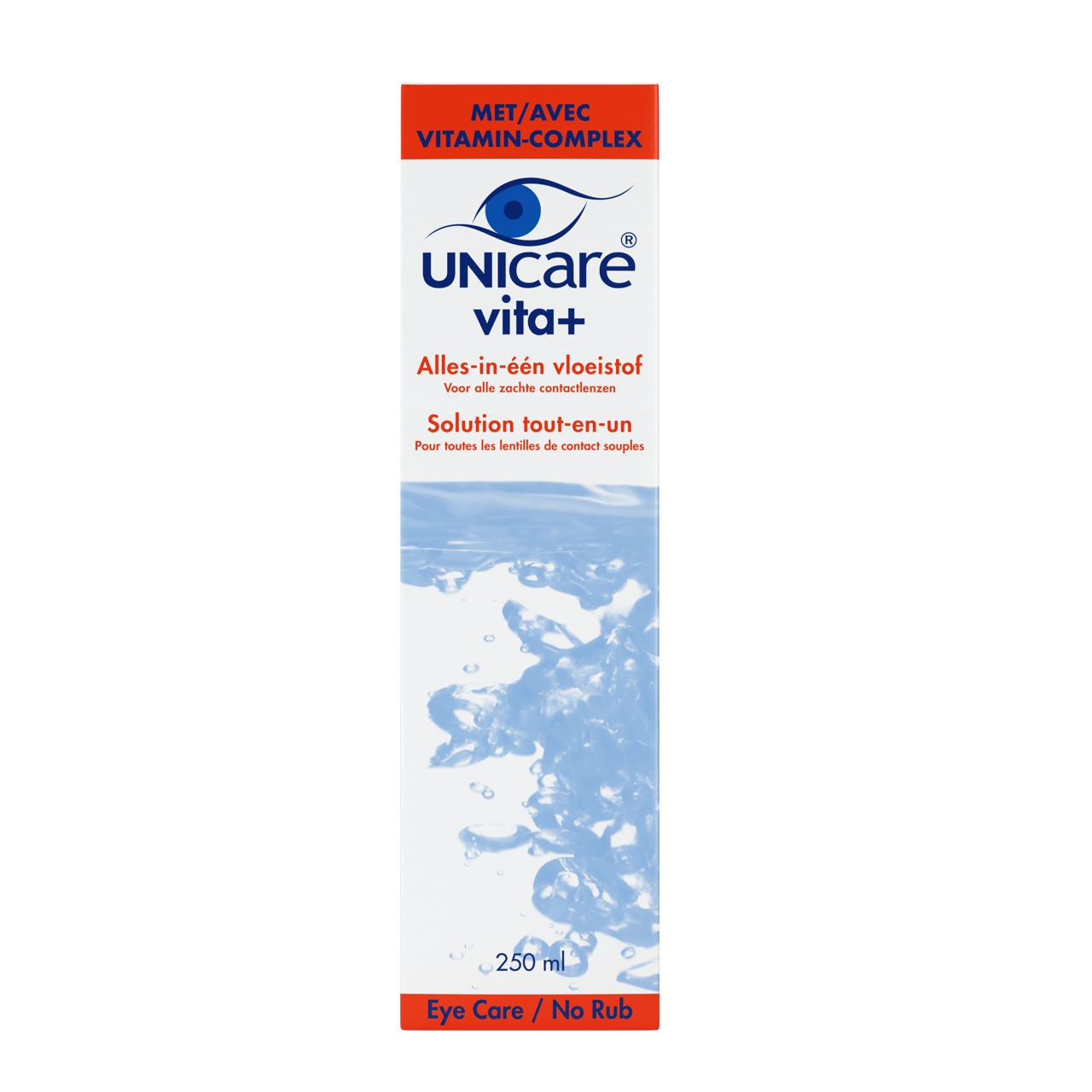 Unicare Vita+ All in One Lens Solution - 240 ml - incl. lens case