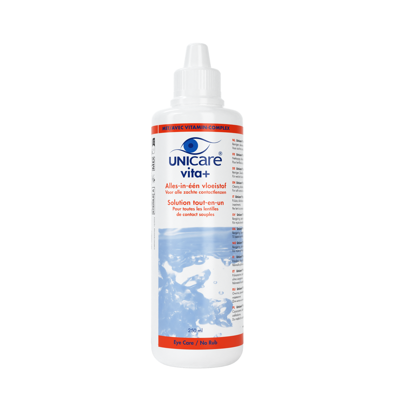 Unicare Vita+ All in One Lens Solution - 240 ml - incl. lens case 