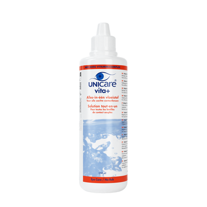 Unicare Vita+ All in One Lens Solution - 240 ml - incl. lens case 