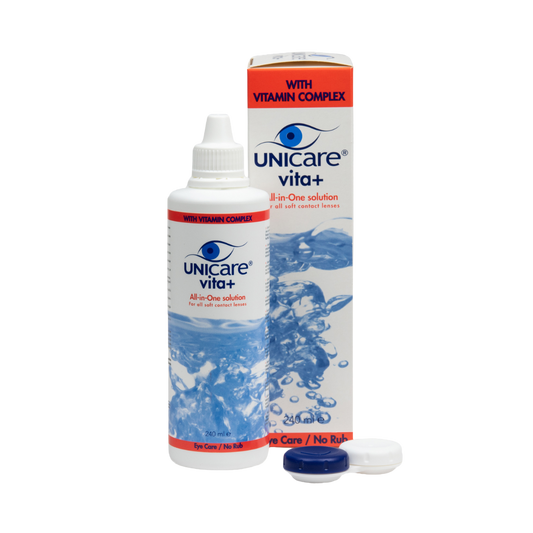 Unicare Vita+ Alles in Één Lenzenvloeistof - 240 ml - incl. lenzendoosje