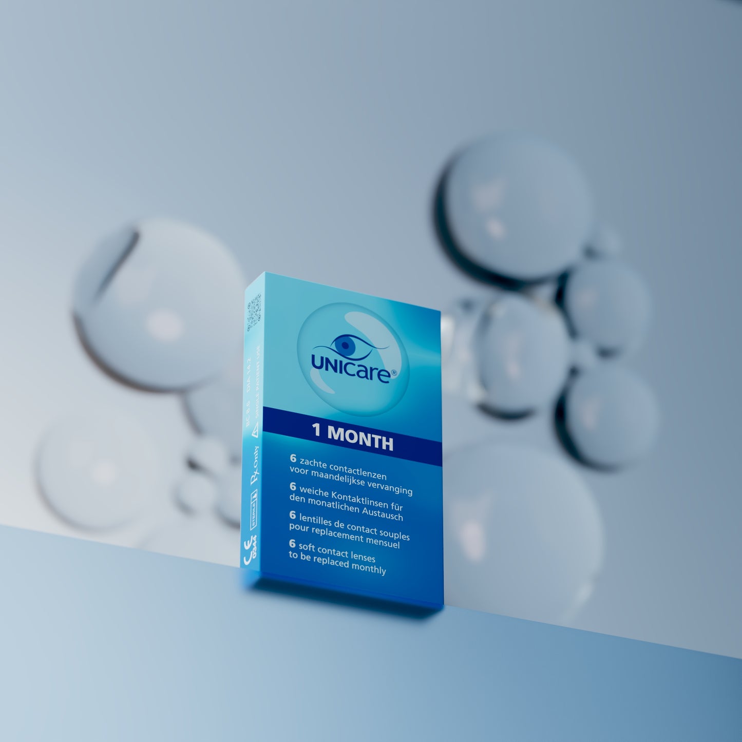 Maandlenzen 6 stuks per oog