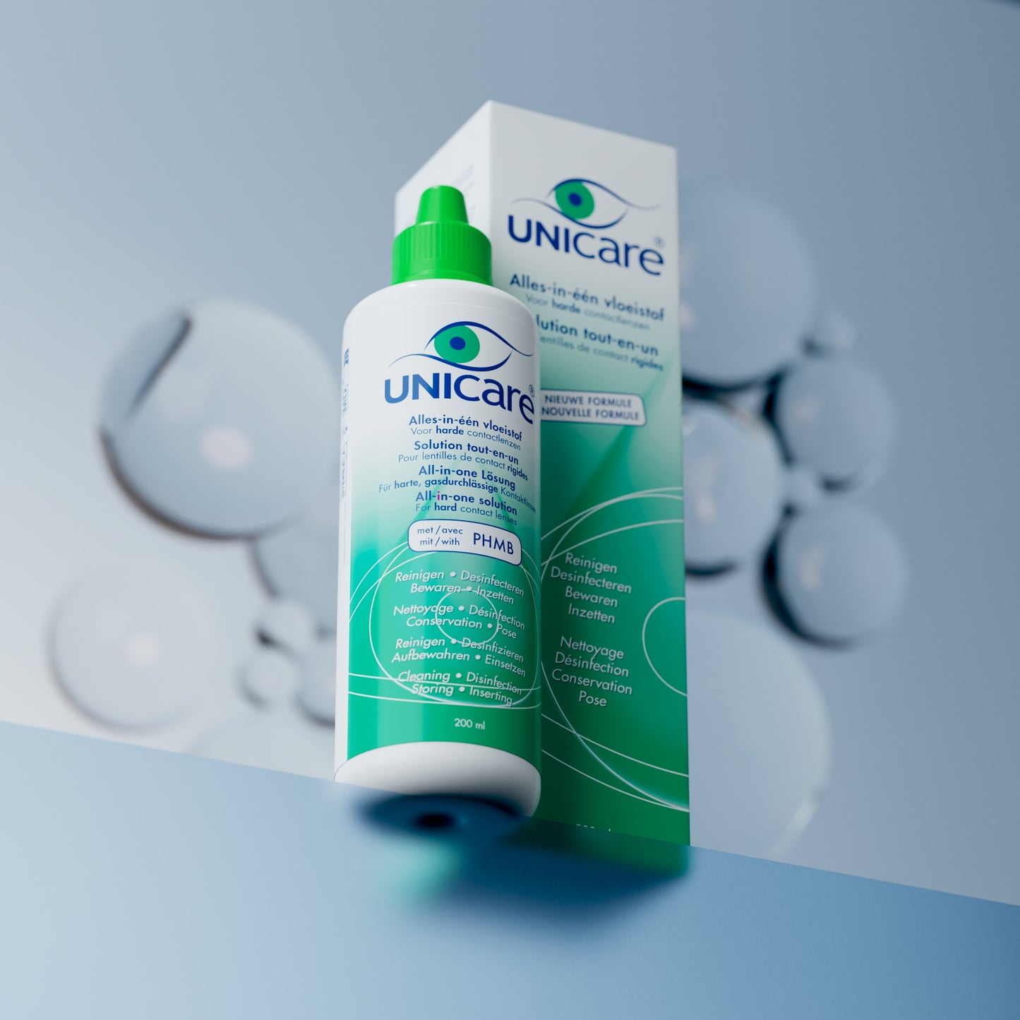 Alles-in-Één Lenzenvloeistof - Harde Lenzen