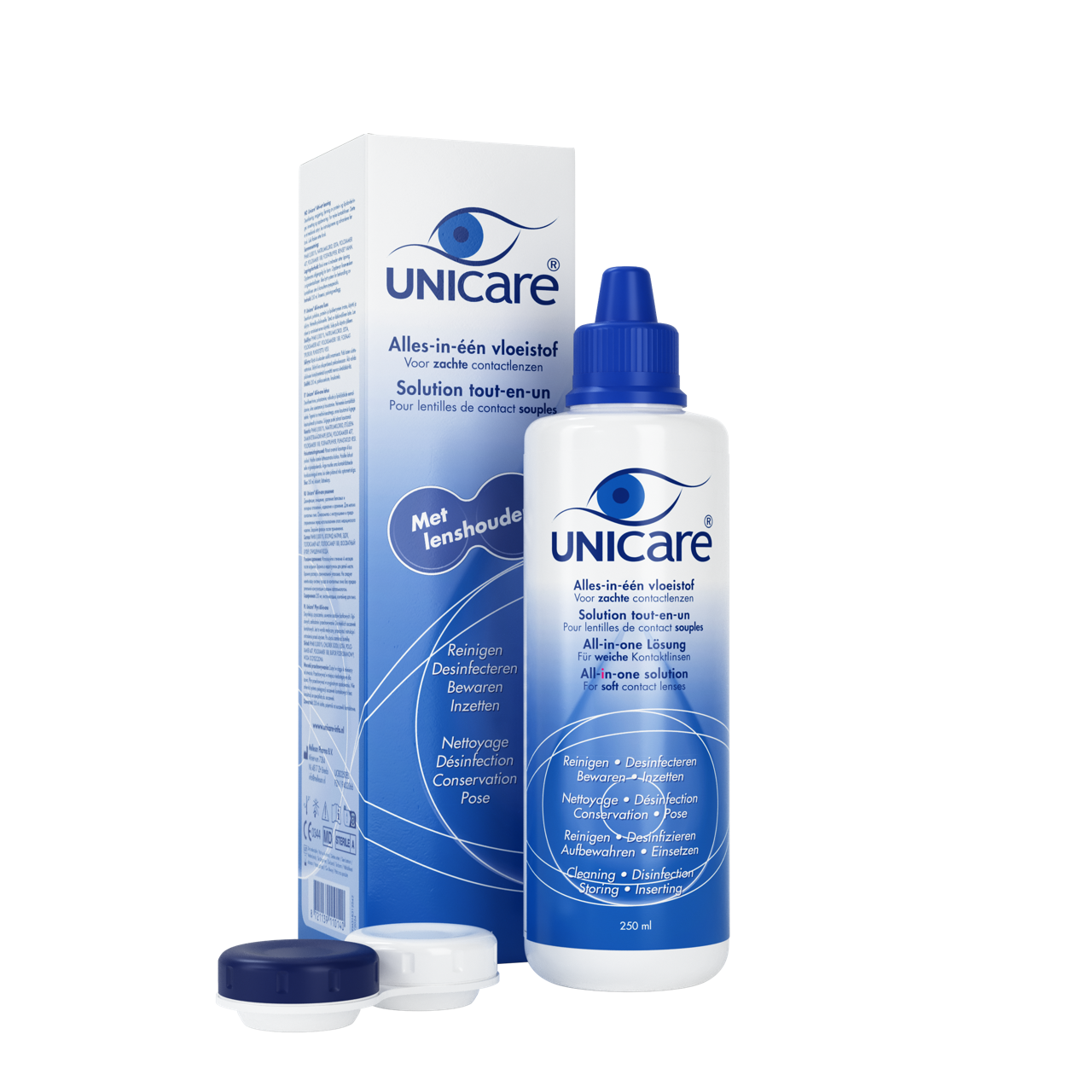 Unicare All-In-One Lens Solution Soft Lenses - Including lens case