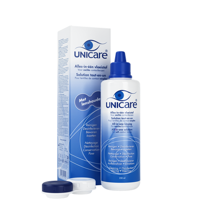 Unicare All-In-One Lens Solution Soft Lenses - Including lens case