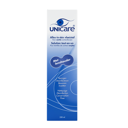 Unicare All-In-One Lens Solution Soft Lenses - Including lens case